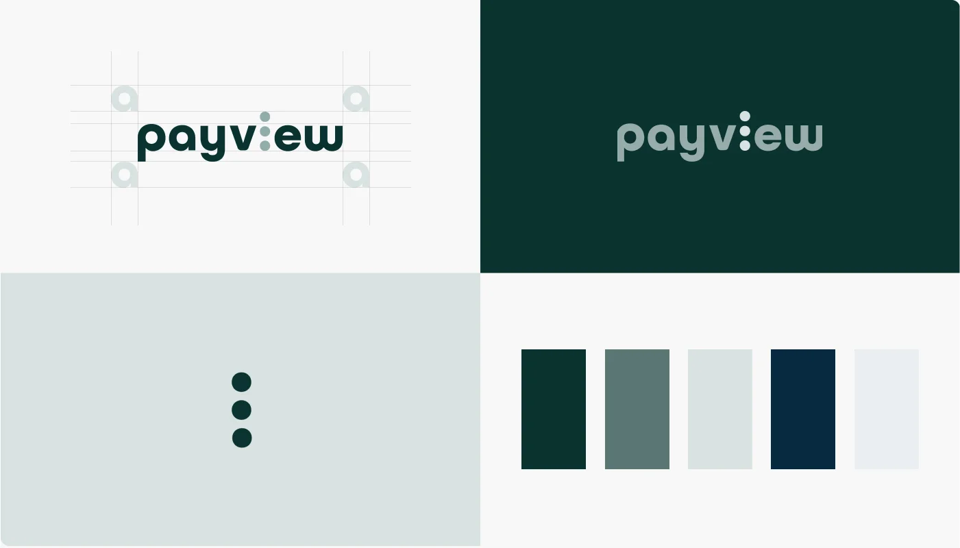 Visuelt identitet for Payview | Rain Creative