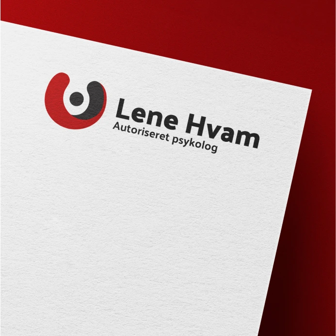 LeneHvam2 Logo design & Visuelt identitet for Psykologhjælpen | Rain Creative